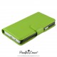 étui pour Samsung A3 ouverture folio et fonction stand par Pacific Cases® - vert